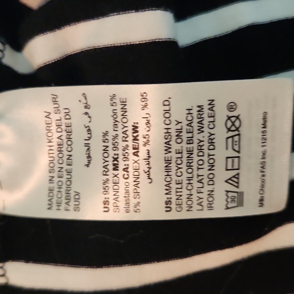 Chico's sleeveless ultimate tee. - Picture 7 of 7